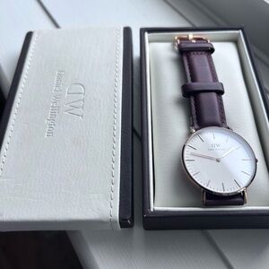 Daniel Wellington Watch with Leather Strap
